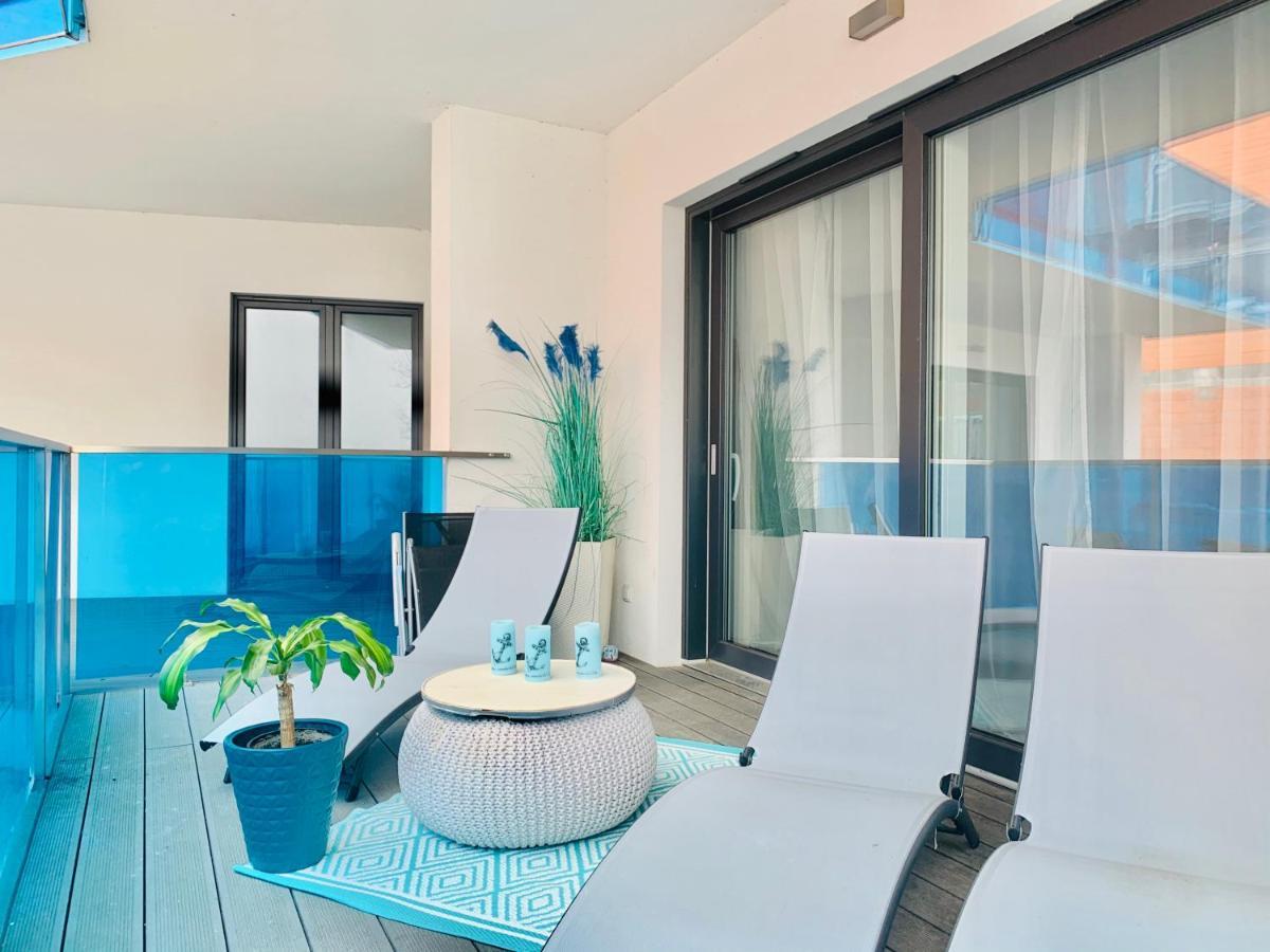 Ferienwohnung Aquarius Santorini Boszkowo Exterior foto