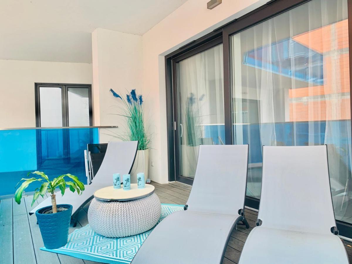 Ferienwohnung Aquarius Santorini Boszkowo Exterior foto