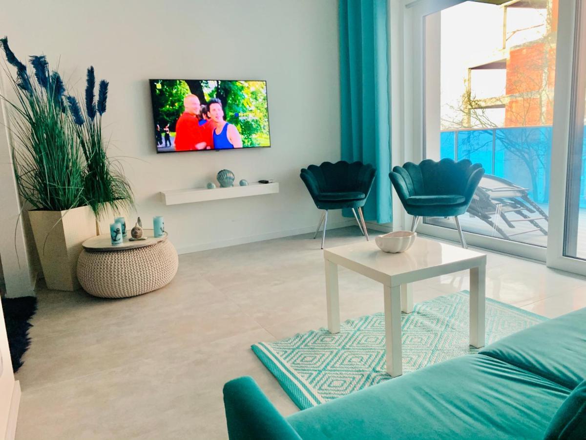 Ferienwohnung Aquarius Santorini Boszkowo Exterior foto